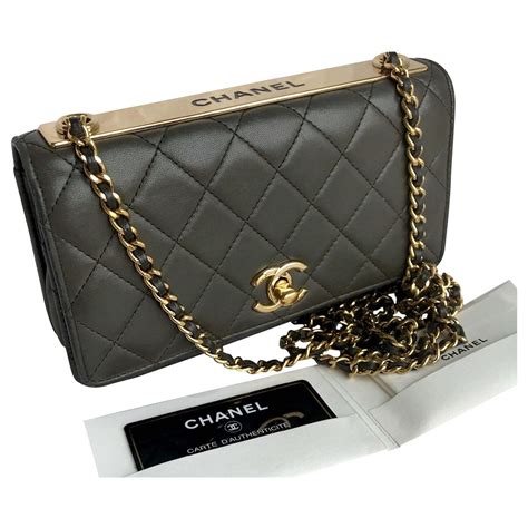 chanel mini flap bag vs woc|chanel woc wallet.